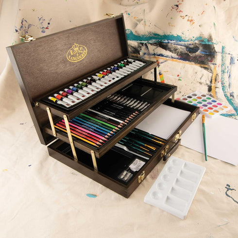 100 PIECE MIXED MEDIA ART SET