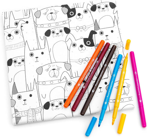 CANVAS ART MARKER DOG