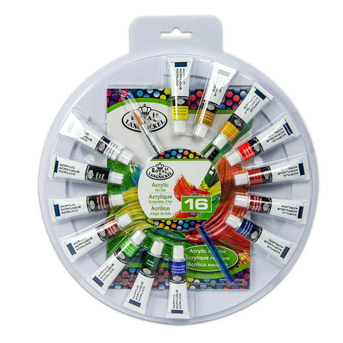 ACRYLIC PAINTING WHEEL ART SET