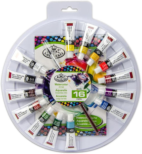 WATERCOLOR PAINTING WHEEL ART SET