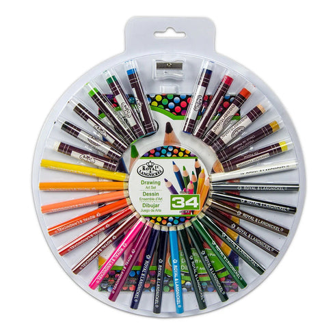 DRAWING COLOR WHEEL ART SET