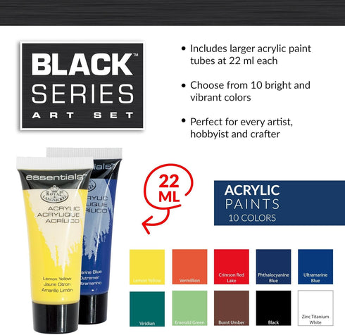 BLK SERIES ACRYLIC PALETTE SET