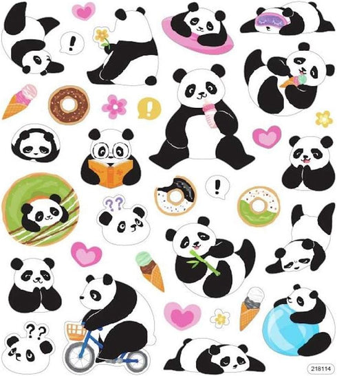 PLAYFUL PANDAS STICKERS