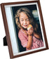 8X10 WALNUT FRAME MATTED