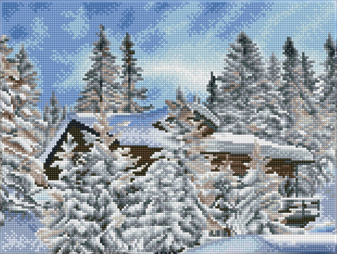 ALPINE RETREAT DIAMOND ART KIT