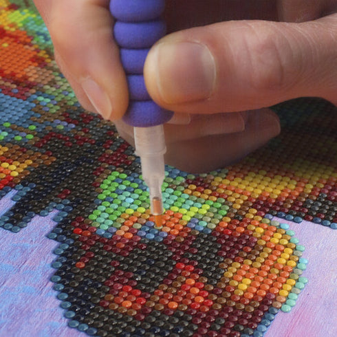 PRETTY BUTTERFLY DIAMOND ART