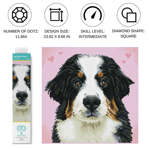 SAY HELLO TO ZUZU DIAMOND ART