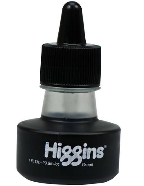 GREEN WATERPROOF DRAWING INK