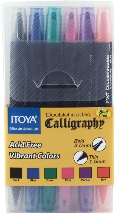 ITOYA CALLIGRAPHY COLORED PENS
