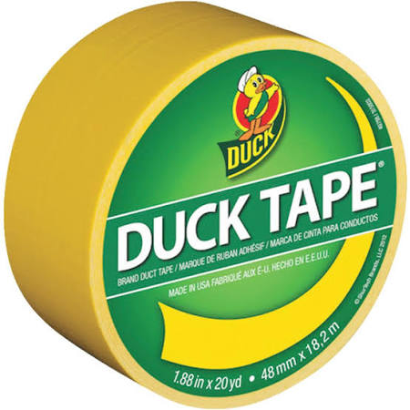 TAPE DUCK SUNBURST YELLOW DUCK TAPE