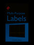 LABEL M MULTI-PURPOSE LABELS MS-1224 MACO