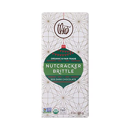 THEO CHOCOLATE BAR - NUTCRACKER BRITTLE 65% DARK