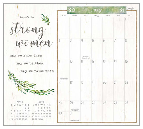 EMPOWERED WOMEN 2021 MAGNETIC CAL PAD