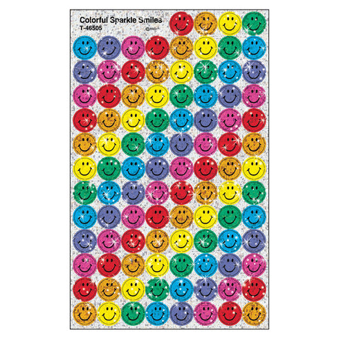 STICKER COLORFUL SPARKLE SMILES