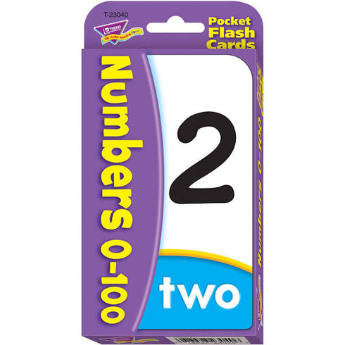 FLASH CARD NUMBERS 0-100 FLASH CARDS