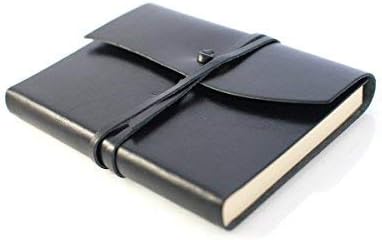 TOSCANA JOURNAL BLACK LEATHER
