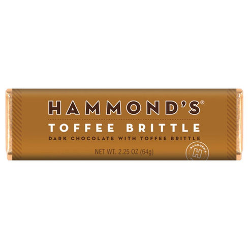 HAMMONDS CANDY BAR TOFFEE DARK CHOC