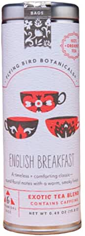 FLYING BIRD BOTANICLES TEA - ENGLISH BREAKFAST 6 BAGS