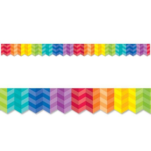 BULLETIN SET RAINBOW HERRINGBONE BULLETIN