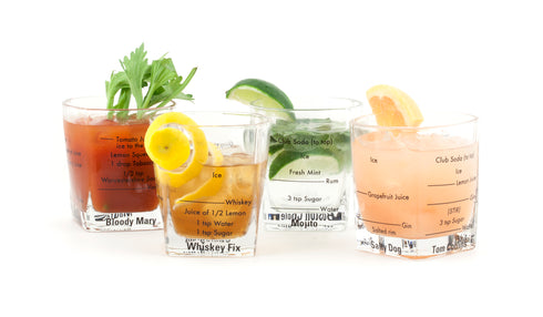 BARTENDING GLASSES SET