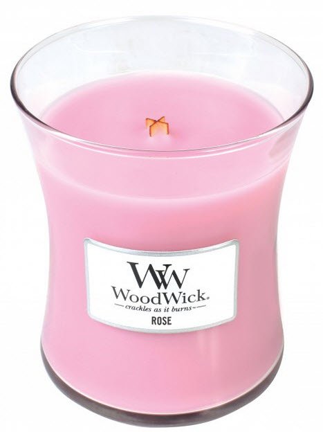 WW WOODWICK ROSE 9.7OZ WOODWICK CANDLE