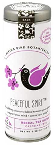 FLYING BIRD BOTANICLES TEA - PEACEFUL SPIRIT 6 BAGS