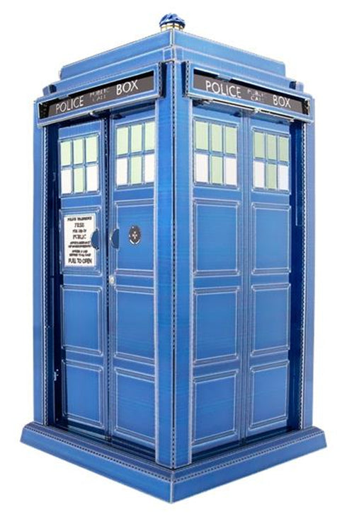 DR WHO TARDIS METAL MODEL