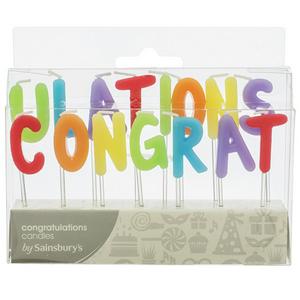 CONGRATS! CANDLES