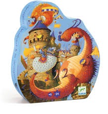 VALLIANT & THE DRAGON PUZZLE 54 PC