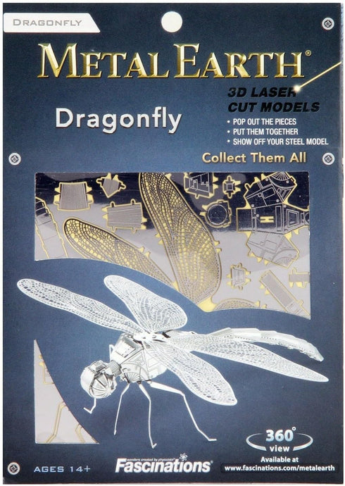METAL EARTH DRAGONFLY METAL MODEL KIT