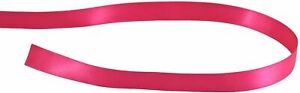 Kel-Toy Double Face Satin Ribbon, 7/8-Inch by 25-Yard, Fuchsia