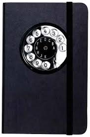 ADDRESS BOOK BLACK DIAL