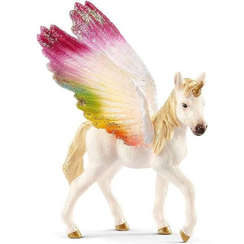 SCHLEICH WINGED RAINBOW UNICORN FOAL