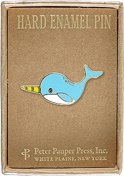 ENAMEL PIN NARWHAL