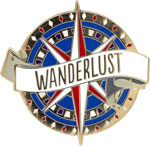 ENAMEL PIN WANDERLUST