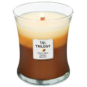 WOODWICK Trilogy 10 Oz. Candle - Cafe Sweets