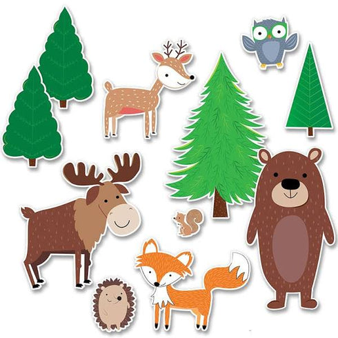 BULLETIN SET JUMBO WOODLAND FRIENDS BB