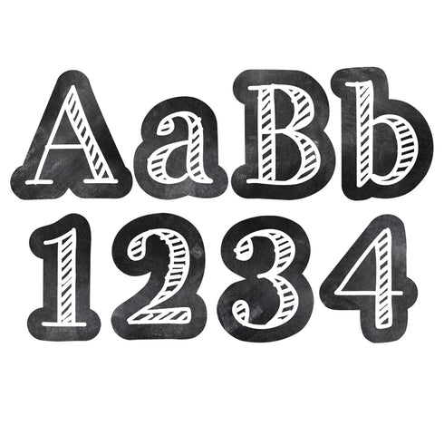 ABC LETTERS CHALKBOARD