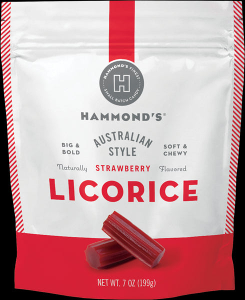 HAMMONDS LICORICE STRAWBERRY
