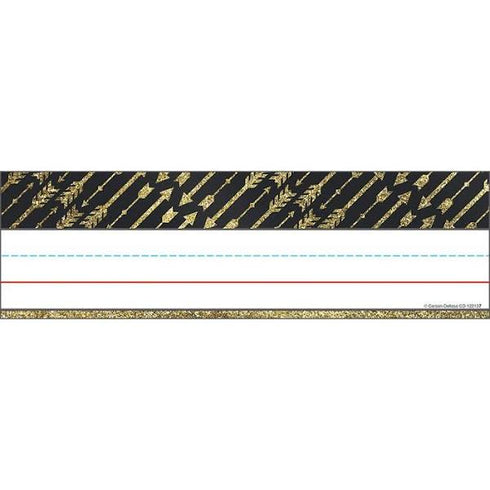 NAMEPLATE GOLD ARROWS