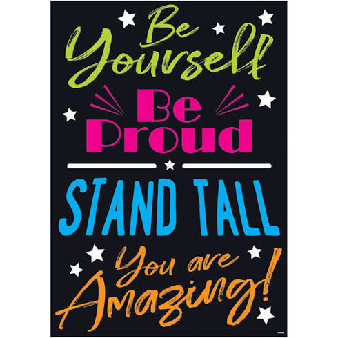 POSTER BE YOURSELF CLASSROOM POSTER