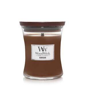 WOODWICK MEDIUM HOURGLASS CANDLE 10OZ. - HUMIDOR