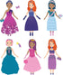 PRINCESS MAGIC MAGNETIC DRESS-UP