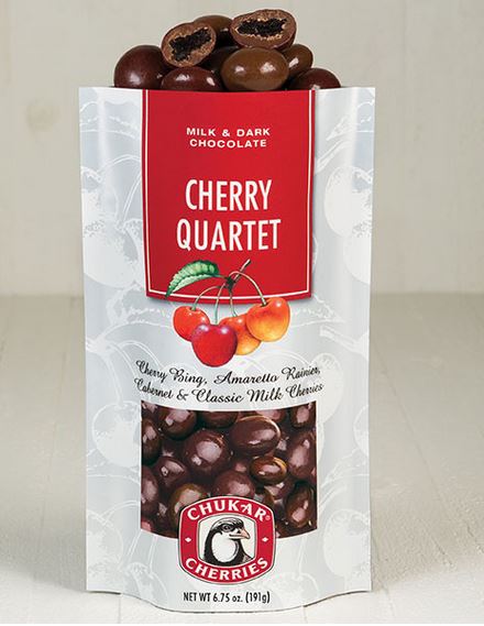 CHUCKAR CHERRIES CHERRY QUARTET 2.75OZ BOX