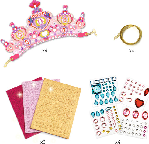 PRINCESS MOSAIC TIARAS KIT