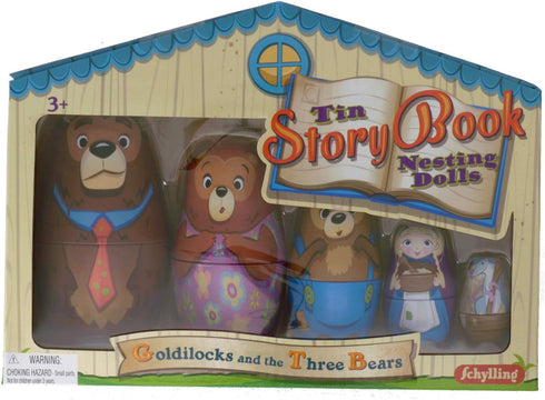 TIN STORYBOOK NESTING DOLLS