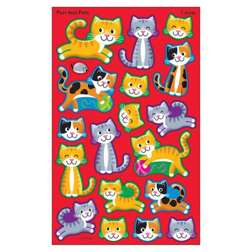 STICKERS PURRFECT PETS CATS