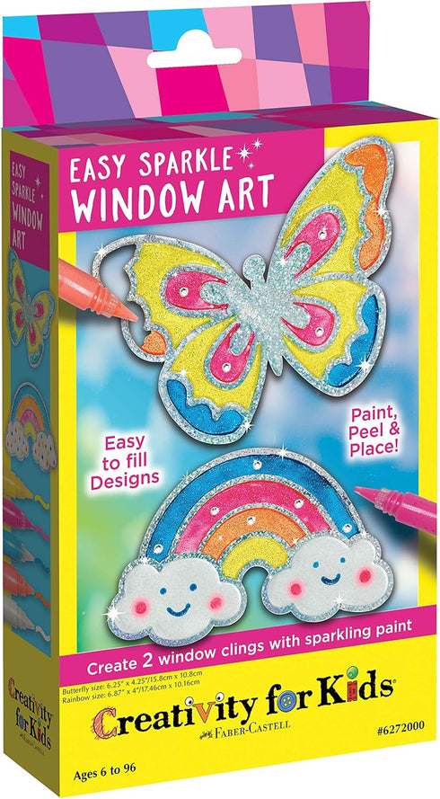 EASY SPARKLE WINDOW ART KIT