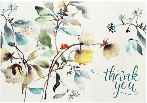 BOTANICAL THANK YOU CARDS
