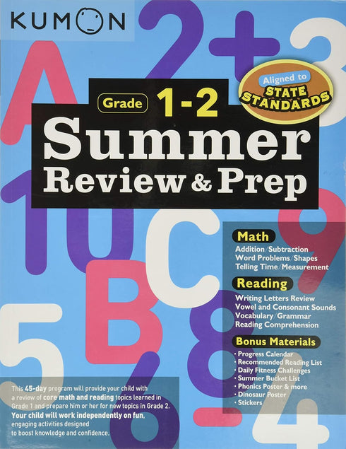 SUMMER REVIEW & PREP GRADE1-2 - KUMON